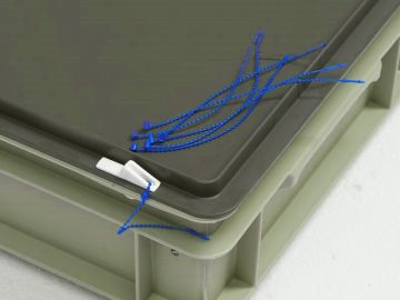 Zegel Secur-a-tie 5" 5000 st blauw