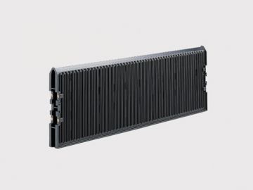 Dubbelwandige printplaathouder 550x190x35 mm