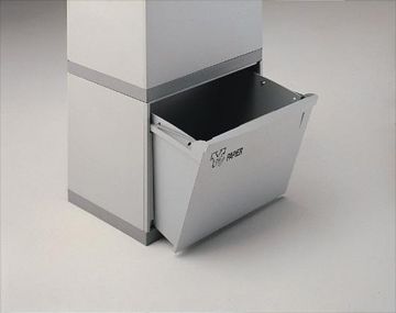 Module 30L grijs met kantelbak grijs, 400x300x350 mm zonder topplaat