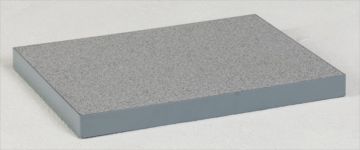 Gesloten bovenblad 400x300 mm grijs