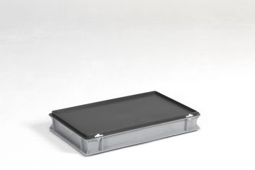 Kunststof kist 14 liter met afsluitbaar deksel