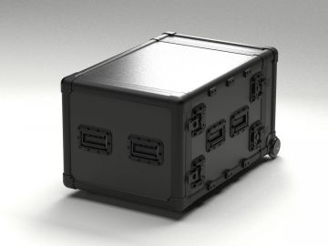 8U Rack Exo-Case, 19", standaard frame, 574x779x483 mm