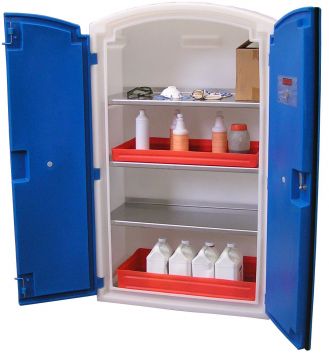 Opslageenheid 950x500x1660, 3 schappen