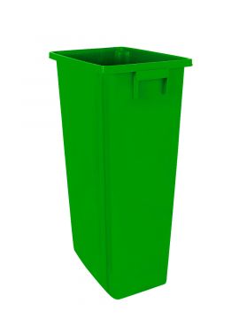 Afvalbak 460x320x762 mm 80 ltr zonder deksel wit