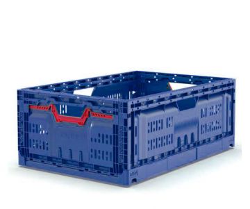 Klapkrat 43 liter, 600x400x230 mm