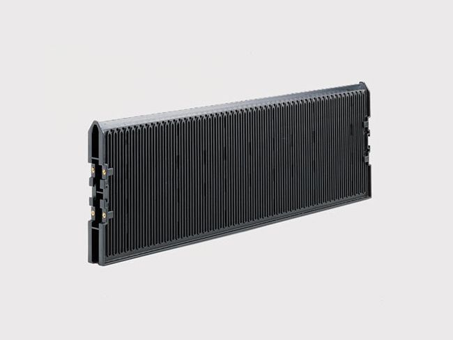 Dubbelwandige printplaathouder 550x190x35 mm