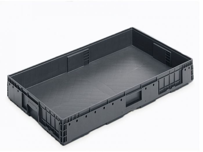 DC-MLT Automotive bak, 1000x600x114mm, donkergrijs