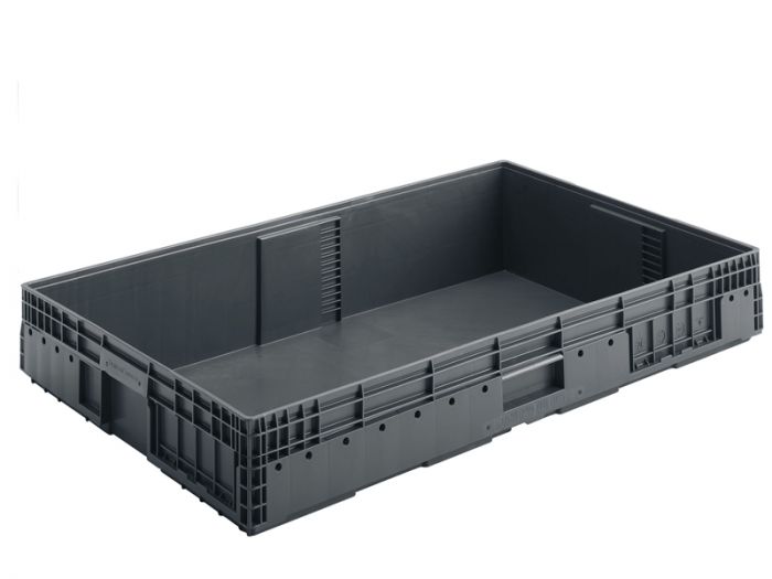 DC-MLT Automotive bak, 1000x600x128mm, donkergrijs