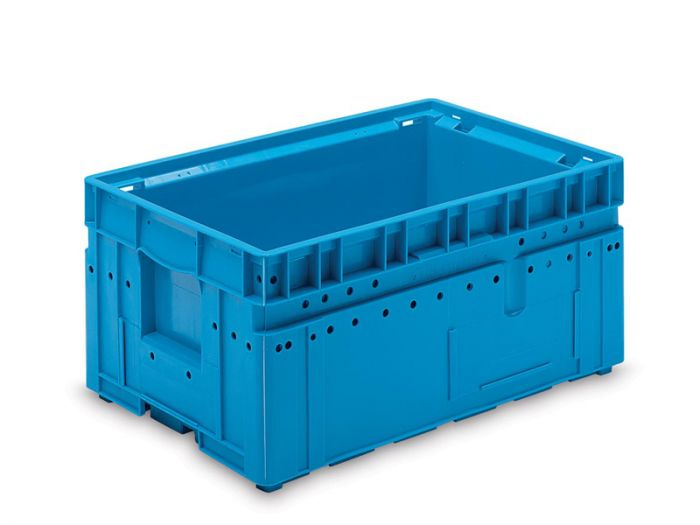 C-KLT Automotive bak, 43 liter, 600x400x280mm, blauw