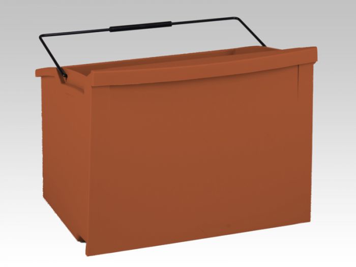 Kantelbak voor afvalmodule bruin