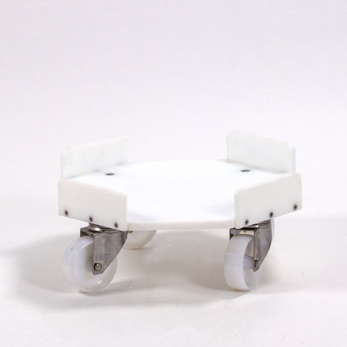 Kunststof onderzetwagen, 75 ltr. cilinder, ø410 mm