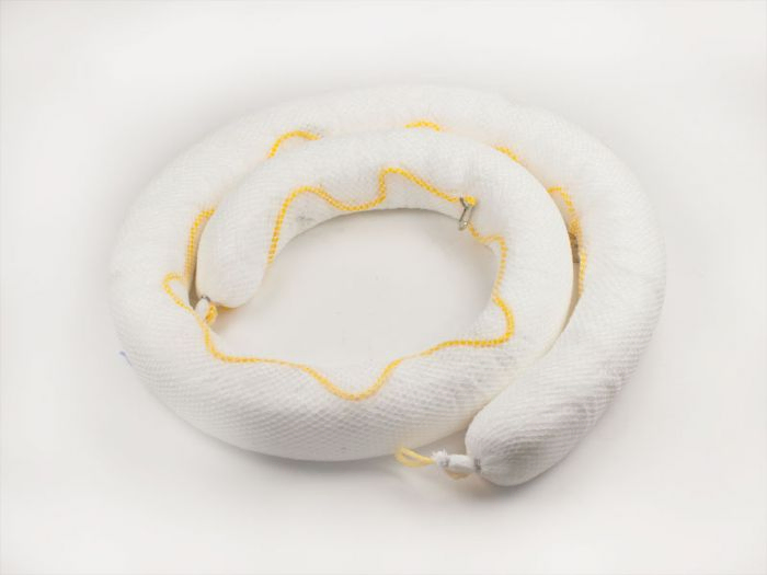 Absorptie slang 200x3000 mm, voor 135 ltr. olie, 4 per doos wit