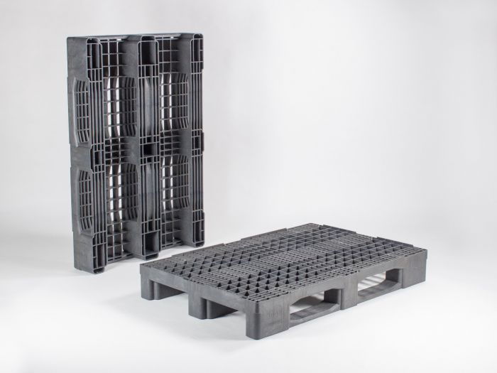 Kunststof export pallet 1200x800x160 mm