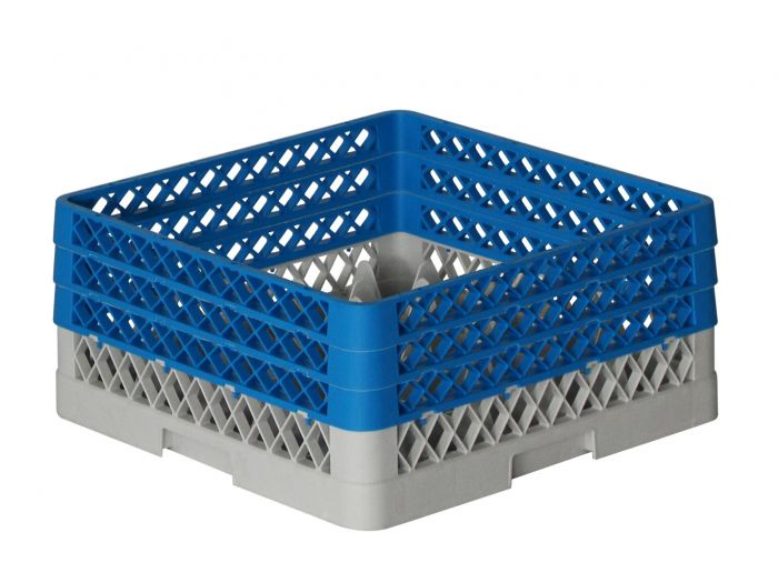 Vaatwaskorf 500x500x220 mm 25 vaks tbv ø 90 mm bekerglazen