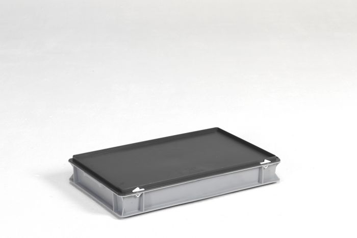 Kunststof kist 14 liter met afsluitbaar deksel