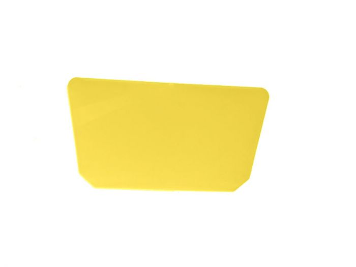 Schraper flexi 230x118 mm, geel