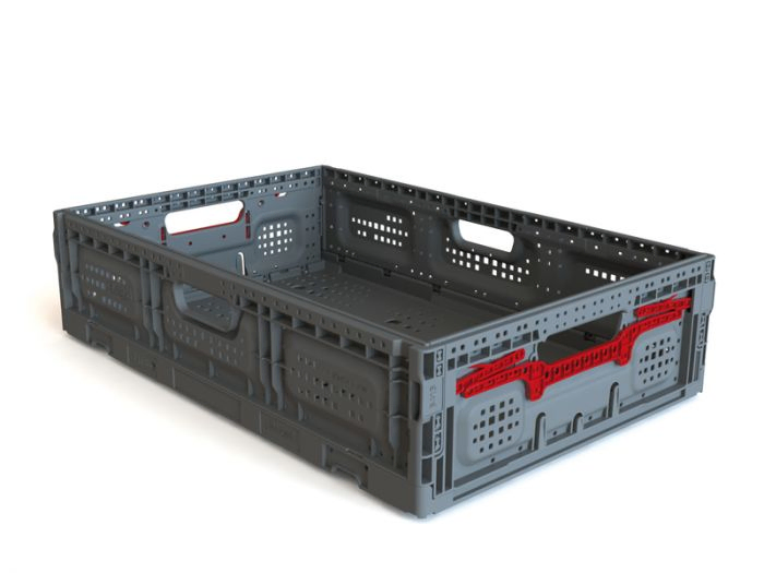 Inklapbare bak 31 liter, 600x400x150 mm