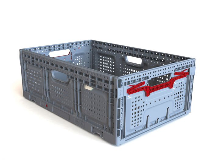 Inklapbare bak 46 liter, 600x400x220 mm