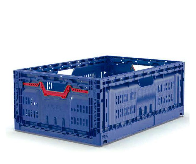 Klapkrat 43 liter, 600x400x230 mm