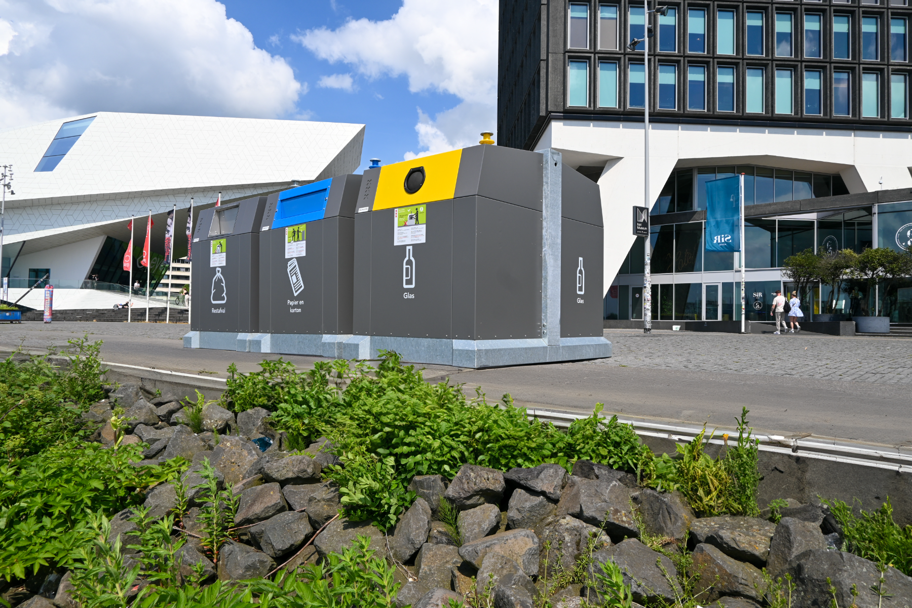 Bovengrondse afvalcontainer Aero