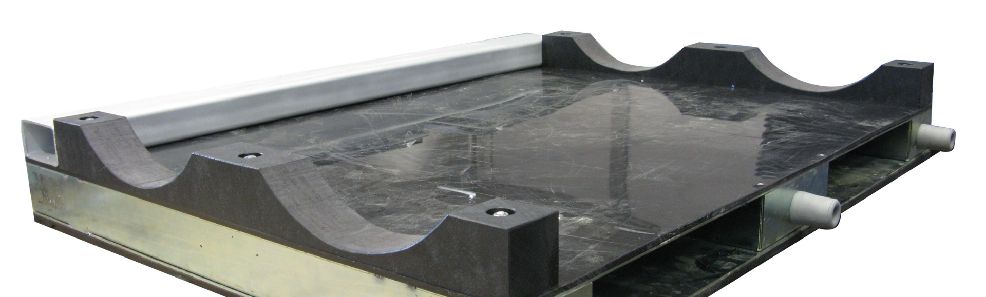 Maatwerk zwaarlast walsenpallet