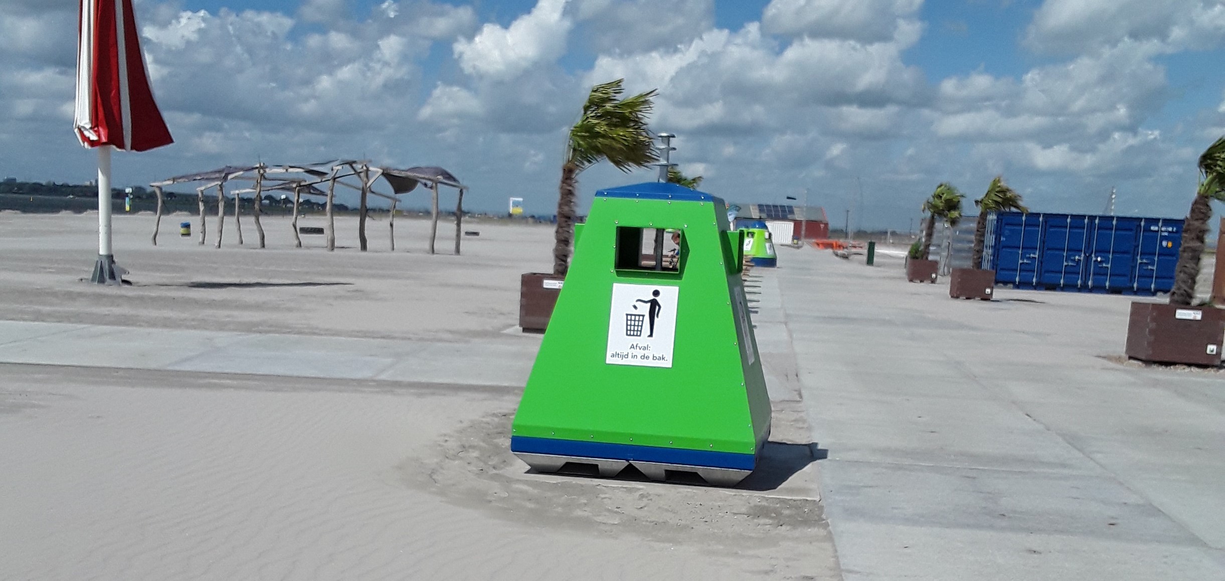 Evenementen container – snel en makkelijk te (ver)plaatsen