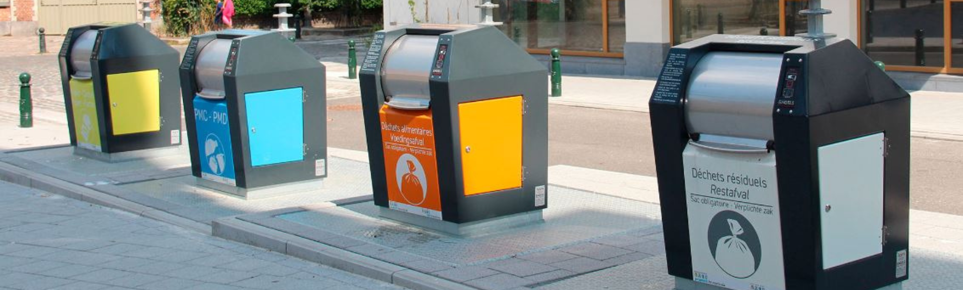 Ondergrondse containers GreenCity project Brussel 