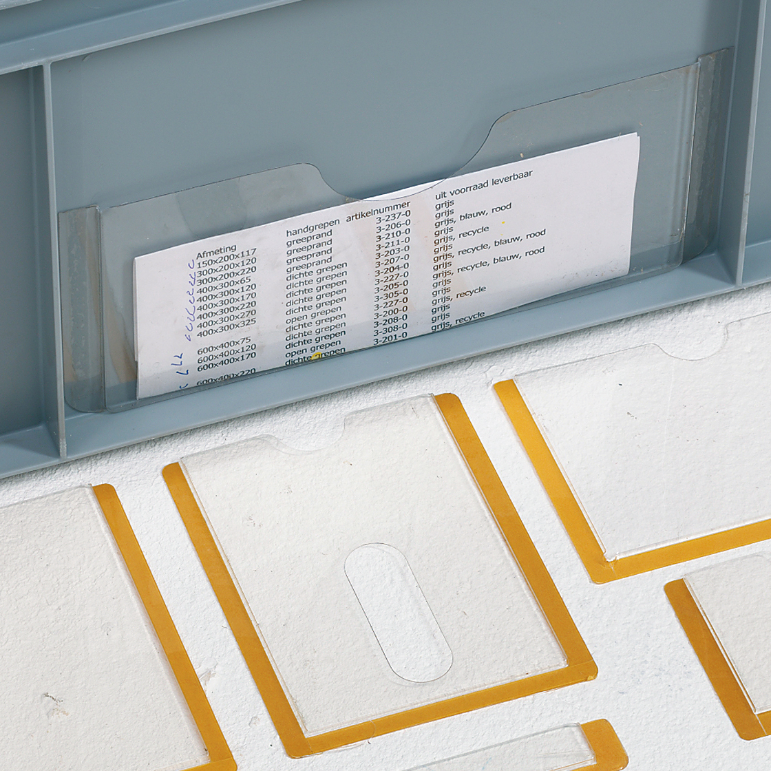 Etikethouders en labels