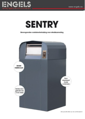 Sentry afvalcontainer