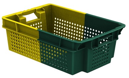 Turnbin kratten geel-groen