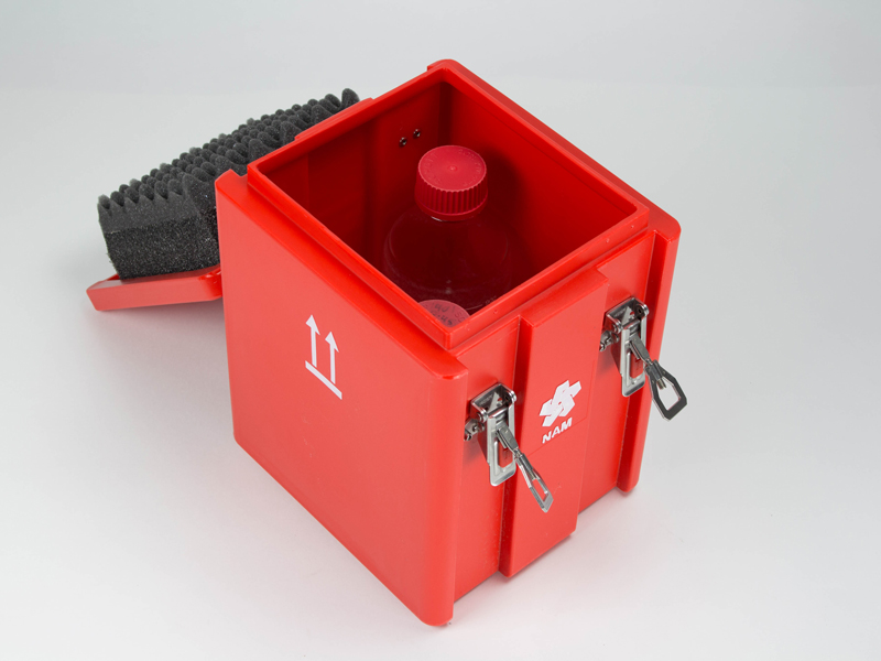 NAM Maatwerk koffer voor bodemmonsters